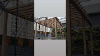 Manufacturing Fibre Pergola manufacturing pergola fibre art [upl. by Itch]