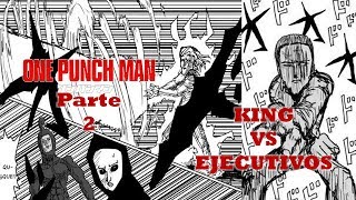 King vs Ejecutivos Parte 2 One Punch manWebComic Español [upl. by Cyna108]