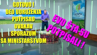 DEO UDRUŽENJA PRIHVATIO PONUDU MINISTARSTVA  evo kako ĆE IZGLEDATI SUBVENCIJE  SADA [upl. by Ayotac298]