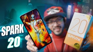 Tecno Spark 20 Review ।। 8GB RAM IP53 Dual Speaker 90Hz amp Helio G85 [upl. by Edita585]