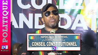 Parrainage le conseil constitutionnel est un organe qui prône l’injustice Bougane Gueye Dany [upl. by Nathaniel]