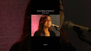 Sapna Jahan Status  Full Screen WhatsApp Status 💙  Neeti Mohan Live Singing shorts love live [upl. by Rentsch]