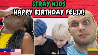 REACTION TO Stray Kids  Lee Felix is a chaotic sunshine  HAPPY BIRTHDAY FELIX [upl. by Aimal310]