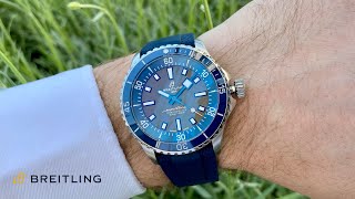 Breitling Superocean automatic Blue Danube 42 mm [upl. by Carin68]