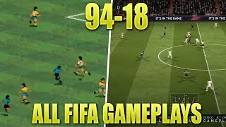 FIFA 94 to 18 TODOS LOS GAMEPLAYS DE FIFA [upl. by Caprice]