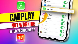 How To Fix CarPlay Not Working on iPhone After iOS 17 Update  CarPlay Problems Solved [upl. by Nivanod]