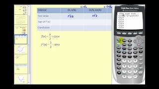 Increasing and Decreasing Trig Functions  Relative Extrema [upl. by Burgener]