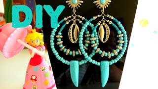 DIY  BRINCO TURQUESA VERÃO 2017 [upl. by Yenal646]