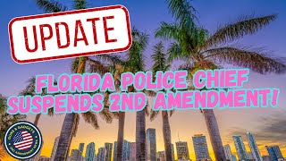 UPDATE To Police Chief Suspending 2nd Amendment  LOOTING Post Hurricane [upl. by Macdermot277]