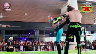 Plaza Zentralia Coacalco JACK EVANS VS MEXKAL VS AZTEK KING [upl. by Wilbert]