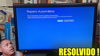 PC inicia em Reparo Automático Como Resolver Windows 10 🪄 RESOLVA RÁPIDO em 2 Minutos ✨ [upl. by Andrews]