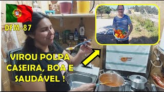 INCRÍVEL COMO PRODUZIU TANTO TOMATE TIVEMOS QUE FAZER POLPA PRA NÃO ESTRAGAR [upl. by Megan]