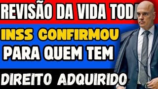 REVISÃO DA VIDA TODA TEMA 1102 Recurso extraordinário Defensoria pública da União [upl. by Dryden]