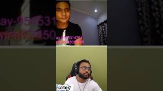 😈BKCG ANGRY ON INDIAN GUY ON OMEGLE😂18 bkcg shorts ytshorts [upl. by Morell]