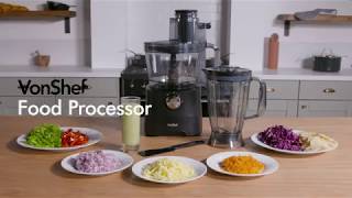 VonShef 1000W Food Processor [upl. by Byers]