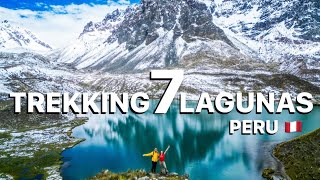 PERU  O MELHOR TREKKING 7 LAGUNAS de AUSANGATE [upl. by Sheffield850]