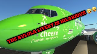 THE KULULA LIVERY IS HILARIOUS 😂😂 [upl. by Cynth525]