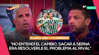 COPA LIBERTADORES ¿ALIANZA LIMA mereció más que el 11 ante FLUMINENSE  AL ÁNGULO ⚽🥅 [upl. by Anasus]