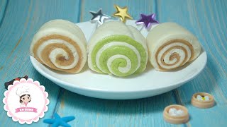 🍥 How to Make Steamed Buns Milk Matcha Milo TIKTOK FOOD Recipe  KN Home 10 [upl. by Elstan113]