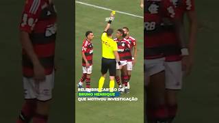 MANIPULAÇÃO ESSE É O LANCE DA EXPULSÃO DE BRUNO HENRIQUE DO FLAMENGO SOB INVESTIGAÇÃO DA POLÍCIA 😳 [upl. by Amaras]