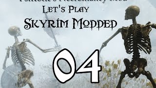 Lets Play Skyrim Modded Necromancer Part 4 [upl. by Aicilat]