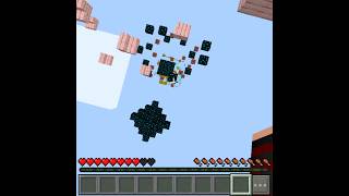 Minecraft Parkour Fail Moment 😥 shorts minecraft [upl. by Eetnahs86]