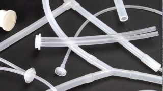 AdvantaFlex® Biopharmaceutical Grade TPE Tubing from AdvantaPure  weldable sealable pumpable [upl. by Perlman]