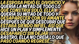 Esposa infiel pidió el divorcio y quería la mitad de todo luego de acostarse con su amante [upl. by Aicittel]