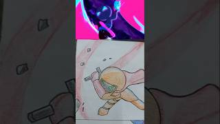 Avoid Sword Strikes Gildedguy vs Oxob drawing oxob gildedguy shorts [upl. by Bertold310]