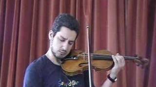 Ysaye  Sonata 4  1st movement  Calligopoulos [upl. by Adnahcir966]