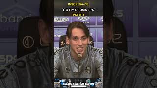 GEROMEL ANUNCIA APOSENTADORIA  CONFIRA OS CORTES DA ENTREVISTA COLETIVA  011024 shorts [upl. by Esnohpla687]