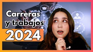 Carreras y trabajos con mayor crecimiento en 2024 🚀🤖 Carreras 2024 [upl. by Fuhrman698]