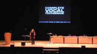 Cathrine Sadolin philosophy behind Complete Vocal Technique [upl. by Lyontine]