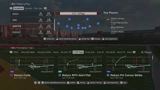 Madden 25 nano Blitz 2 man unlockable Blitz only sendibg 2 pass rushers [upl. by Odravde559]