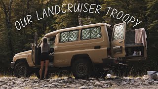 A Brief Intro  Our LANDCRUISER TROOPY Plans amp Mods So Far [upl. by Eciryt]