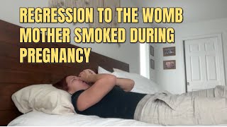 377 Past life regression to the womb Mother smoked during pregnancy [upl. by Tecil835]