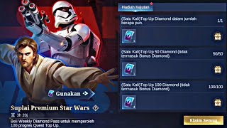 SUPLAI PREMIUM STAR WARS GIVES US LEGENDS SKIN LESLEY MOBILE LEGENDS [upl. by Ladnor636]