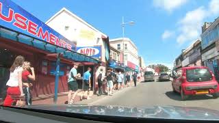 Friday Afternoon Boardmasters drive through Newquay [upl. by Yelekreb]