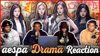 aespa 에스파 Drama MV  Reaction [upl. by Alel]