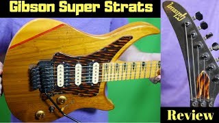 The Flamey King of Gibson Super Strats  The MIII  Gibson M3 Deluxe Natural Review  Demo [upl. by Fernas]