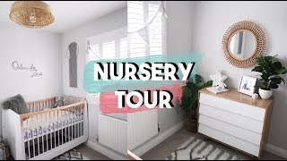 SCANDI BOHO NURSERY TOUR  SMALL NURSERY INSPIRATION [upl. by Pedrotti]