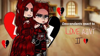 Descendants OG CharactersFtRed and Uma react to Rise of Red quotLove aint itquot [upl. by Anayeek]