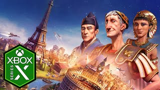 Civilization 6 Xbox Series X Gameplay Xbox Game Pass [upl. by Naliorf]