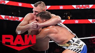 Gunther vs Chad Gable  Intercontinental Title Match Raw highlights Sept 4 2023 [upl. by Ping177]