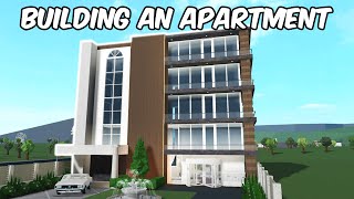 BUILDING AN APARTMENT IN BLOXBURG [upl. by Eixid639]