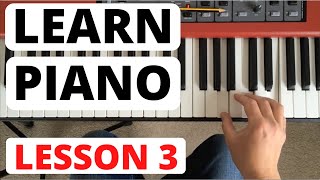 How To Play Piano for Beginners Lesson 3  Reading a Melody [upl. by Saber]