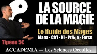 La source de la Magie ou le fluide des Mages  Mana Chi Ki Prana  Les Sciences Occultes [upl. by Cadmarr]