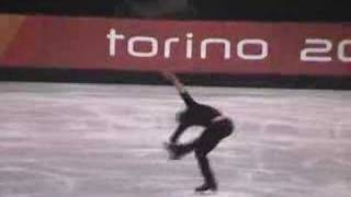 STEPHANE LAMBIEL PRACTICE 2006TORINO [upl. by Aseiram]