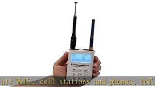 RF Explorer Digital Handheld Spectrum Analyzer 6G Combo Plus  Slim [upl. by Ransom918]