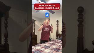 Worlds Most Dangerous Alarm Clock asmr [upl. by Eskil909]